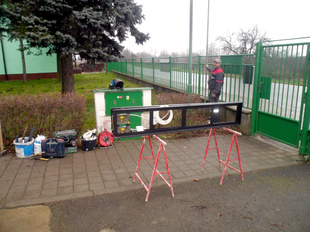 Příprava instalace LED panelu